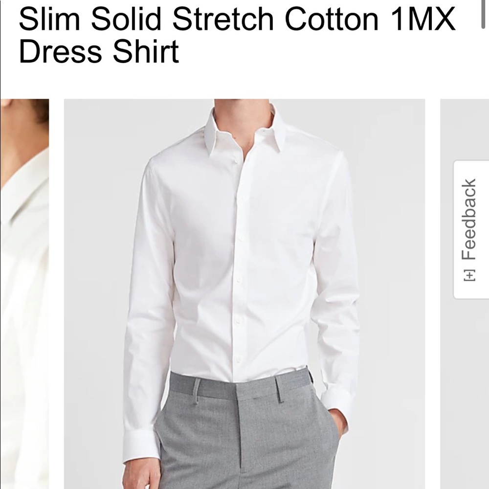 Brand new Express 1MX Slim dress shirt